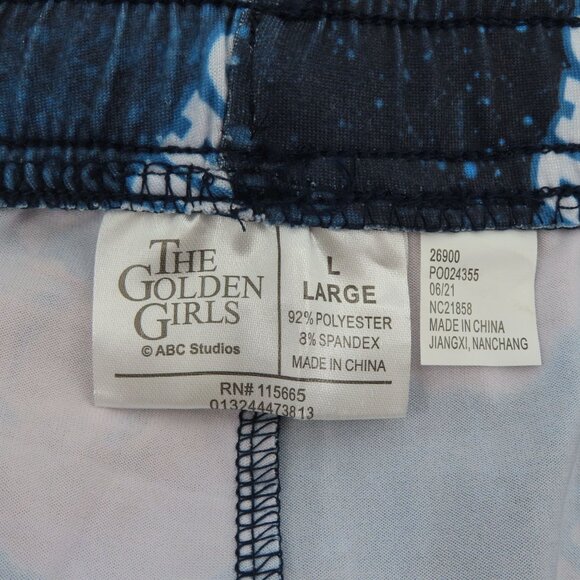 Stay Golden Girls Mens Large 36-38 Outer Space Galaxy Pajama Pants PJs NEW - Picture 9 of 12